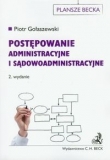 Postępowanie administracyjne i sądowoadministracyjne