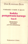KODEKS POSTĘPOWANIA KARNEGO Komentarz Duże Komentarze Becka  wyd.1999