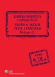 Kodeks rodzinny i opiekuńczy Prawo o aktach stanu cywilnego