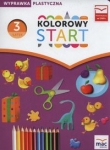 Kolorowy start Trzylatek Wyprawka plastyczna