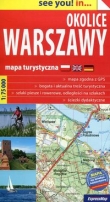 Okolice Warszawy mapa turystyczna 1:75 000